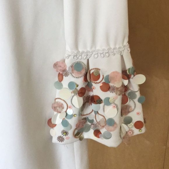 Alexis Bettina Embellished A-Line Crepe Dress - Picture 6 of 9